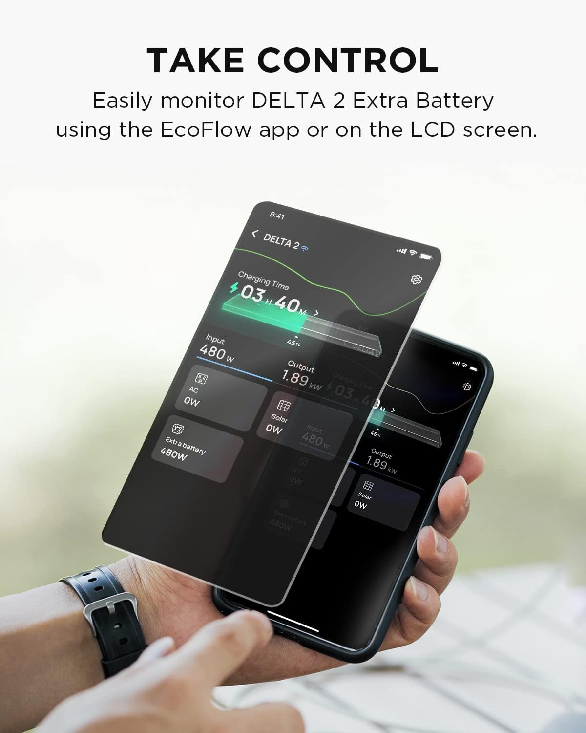 New Smart Extra Battery for Power Station Solar Enabled