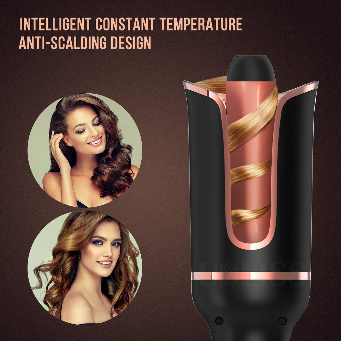 Automatic Hair Curler Negative Ion Rotating Lazy