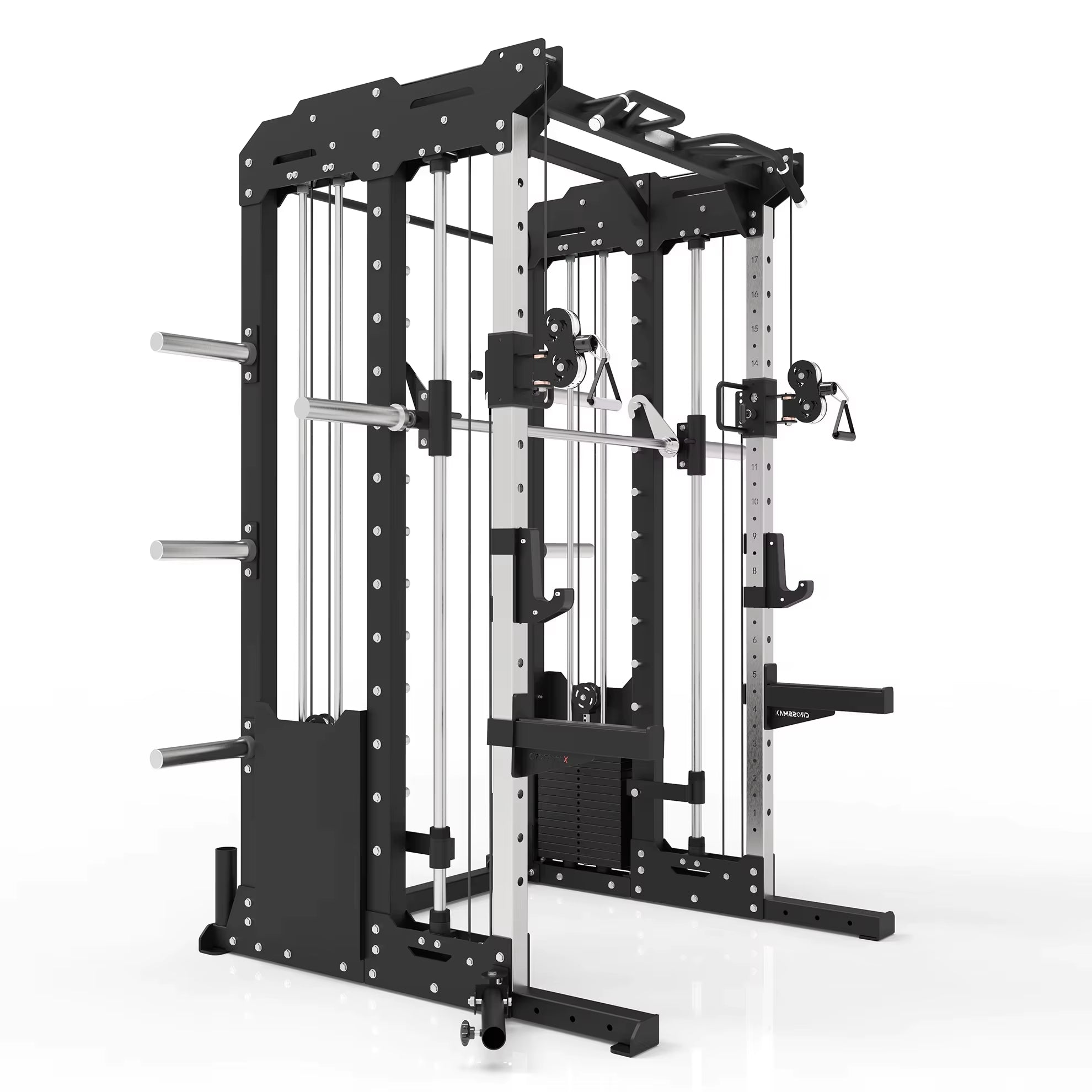 Professional Multi Functional Smith Machine Home Gym Equipment 