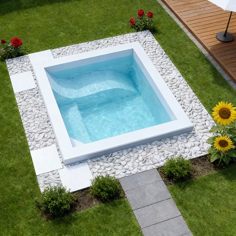New Outdoor Summer 2M Mosaic Design Tiles Spa Pool 