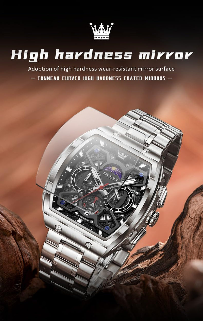 Mens Business Dress Chronograph Waterproof Watch