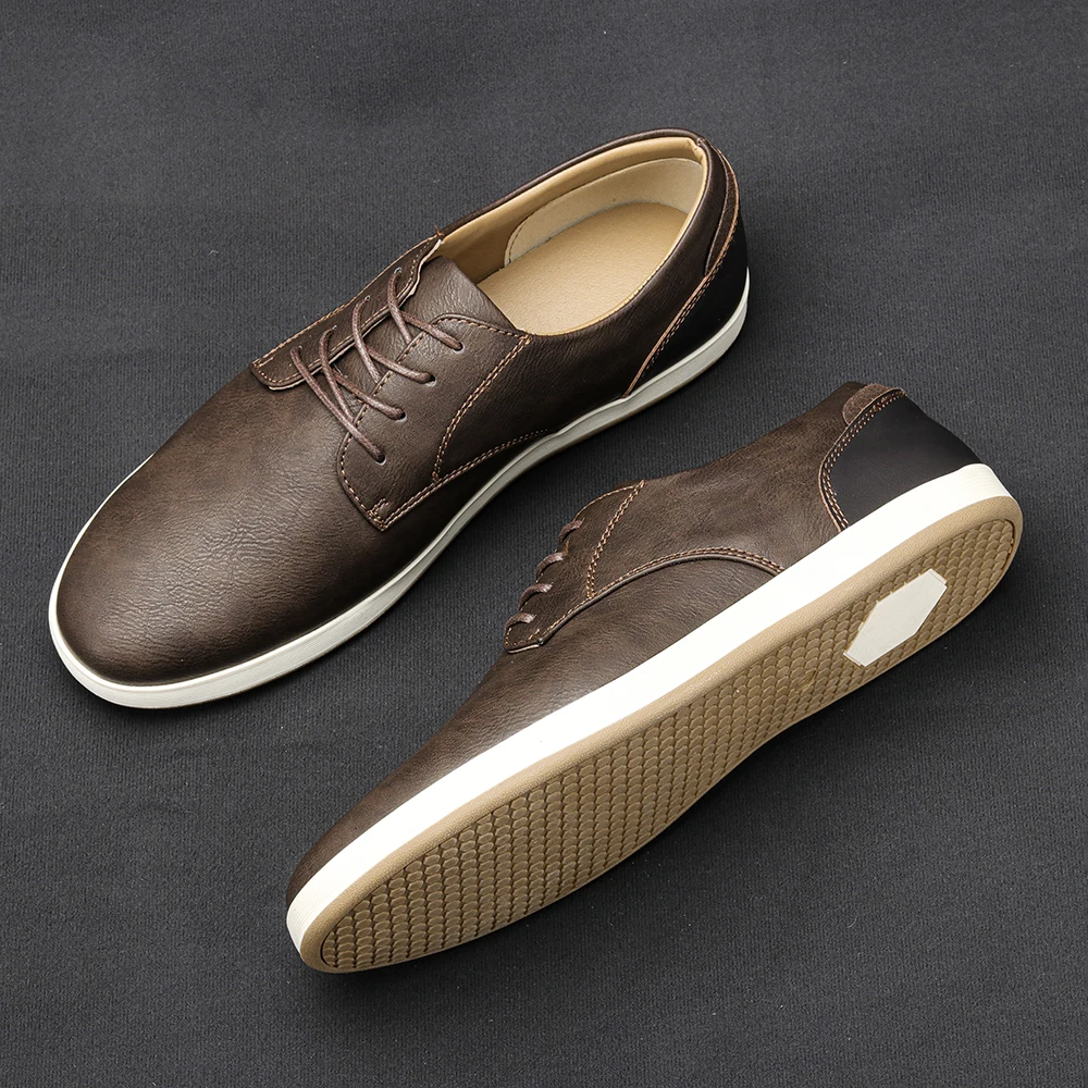 Men’s Fashion Comfortable Leather Casual Shoes