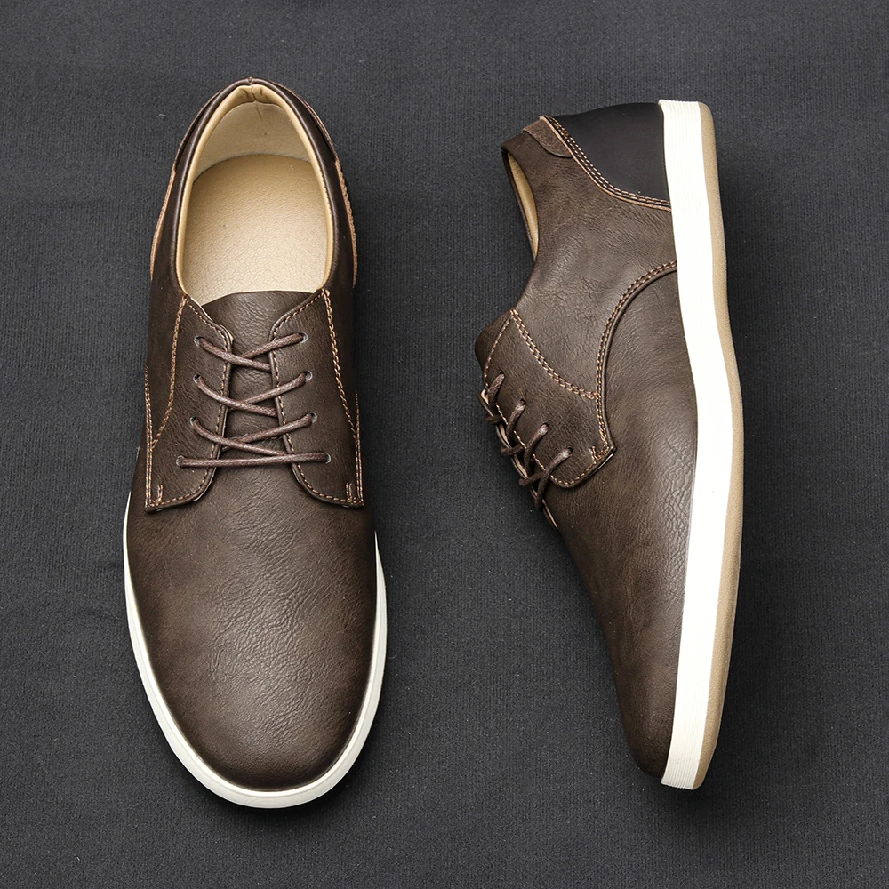 Men’s Fashion Comfortable Leather Casual Shoes