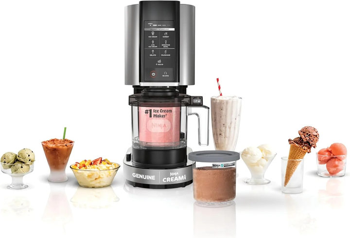 New Multipurpose Ice Cream Maker, for Gelato, Mix-ins, Milkshakes, Sorbet, Smoothie Bowls & More, 7 One-Touch Programs