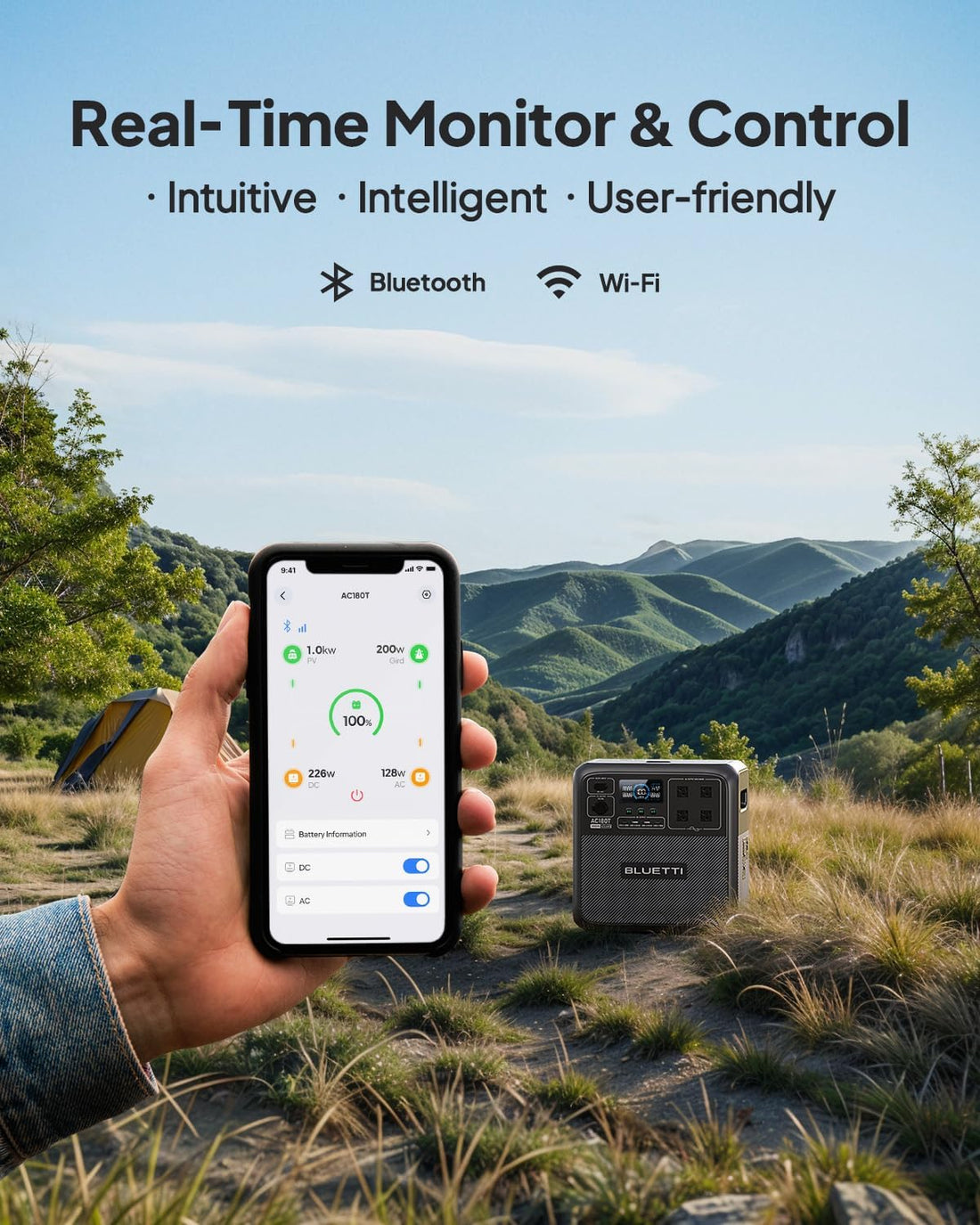 Premium Power Station, 1432Wh Solar Generator for Camping, Emergency Backup