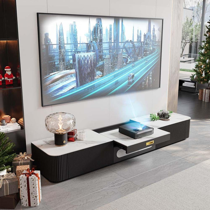 New 65 Inch Fully-Assembled Modern TV Stand with Storage