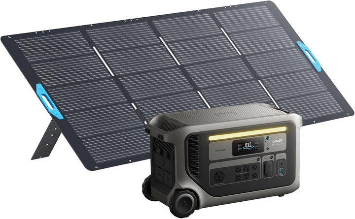 New F3000 Portable High Power Station and 400W Solar Panels