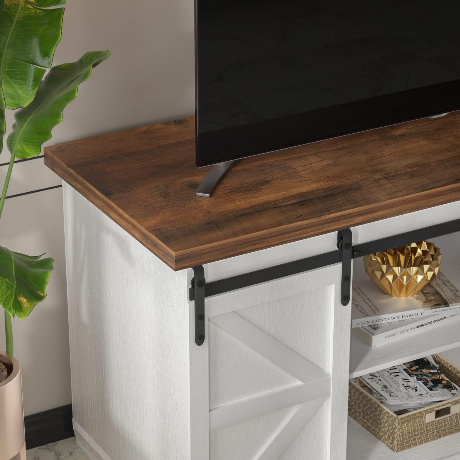 New TV Stand for 65 Inch TV with Storage Cabinets