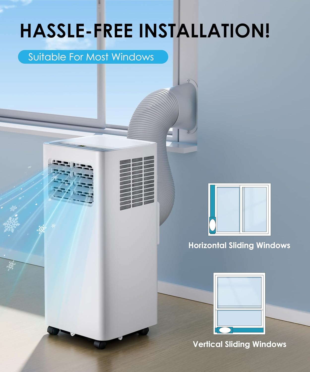 Modern Home Smart Portable Air Conditioner – Powerful Cooling, Energy Efficient & Compact Comfort