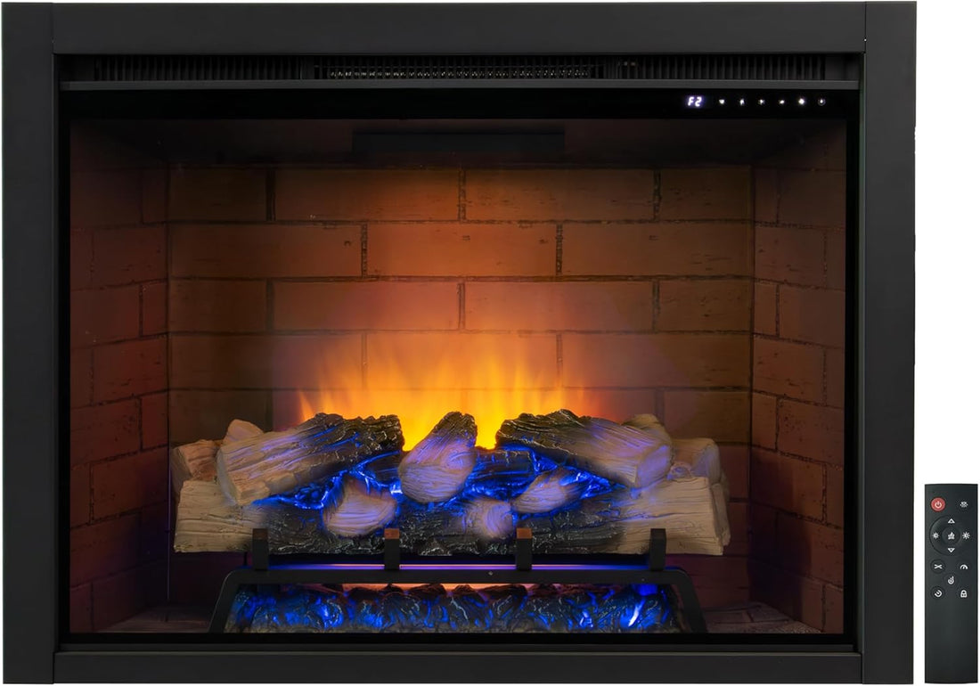 Remote control Electric Fireplace Light,with Fire Crackling Sound