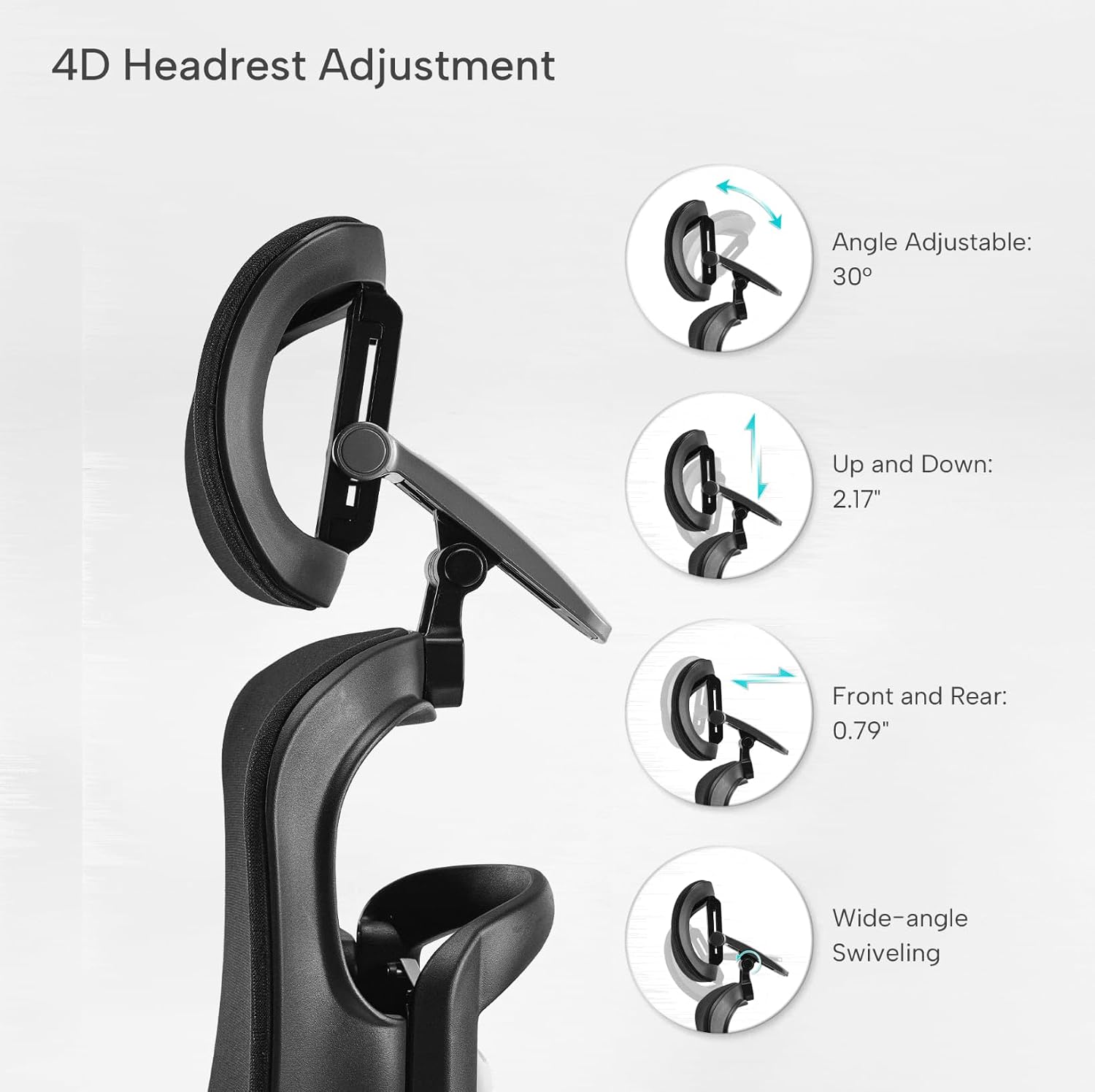New Mesh Gaming Chair with Adjustable Lumbar Support – High Back Gamer office Chair