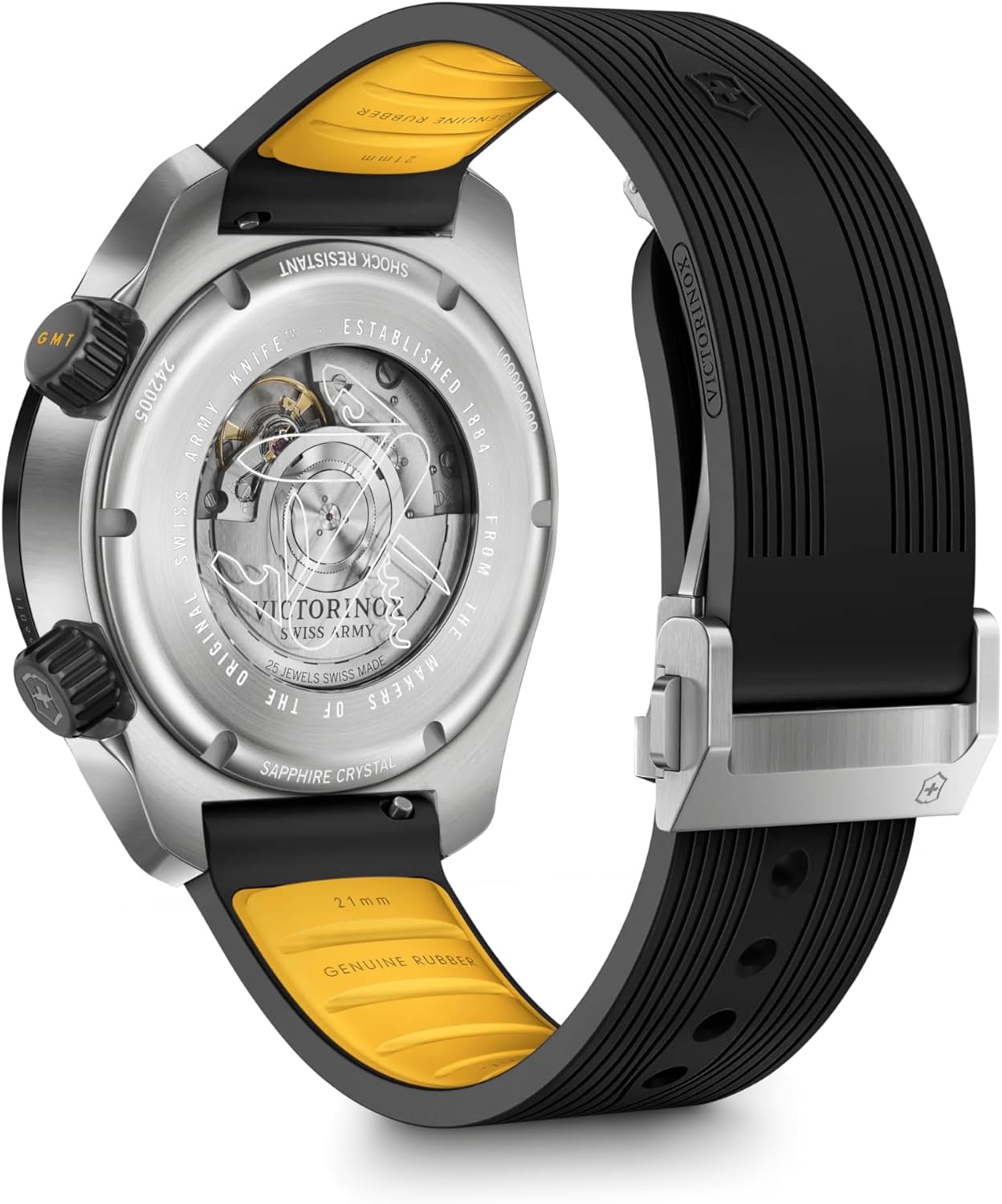 Mens Pro Air Automatic Black Dial Elite Watch