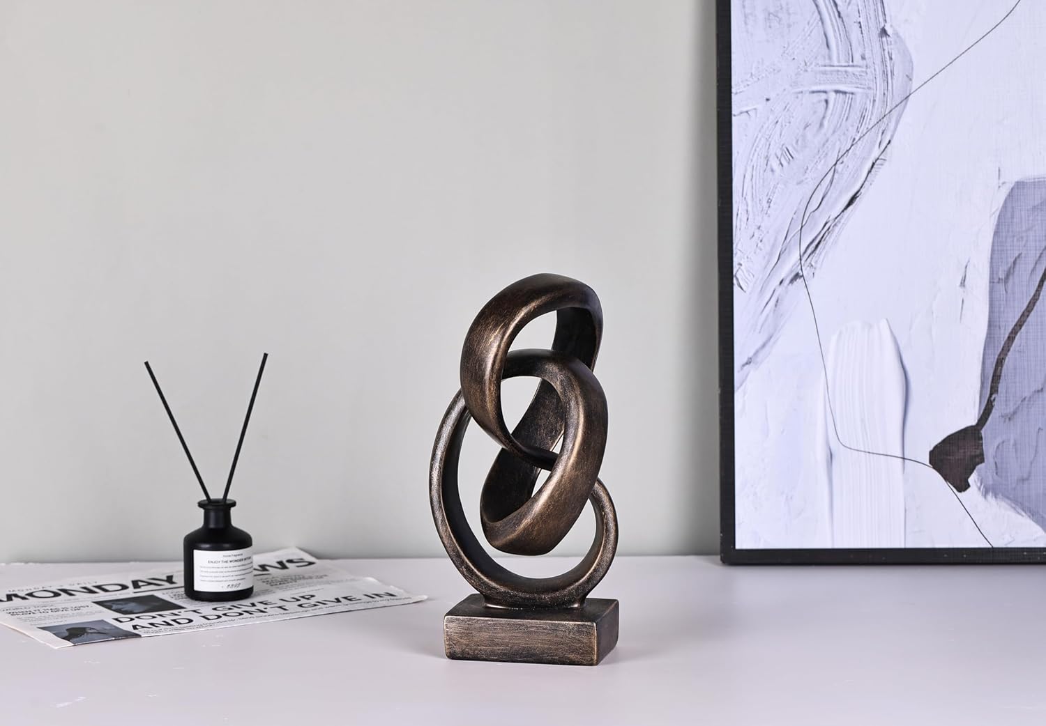 Abstract Sculpture Art Home Decor Accent – Modern Decorative Object