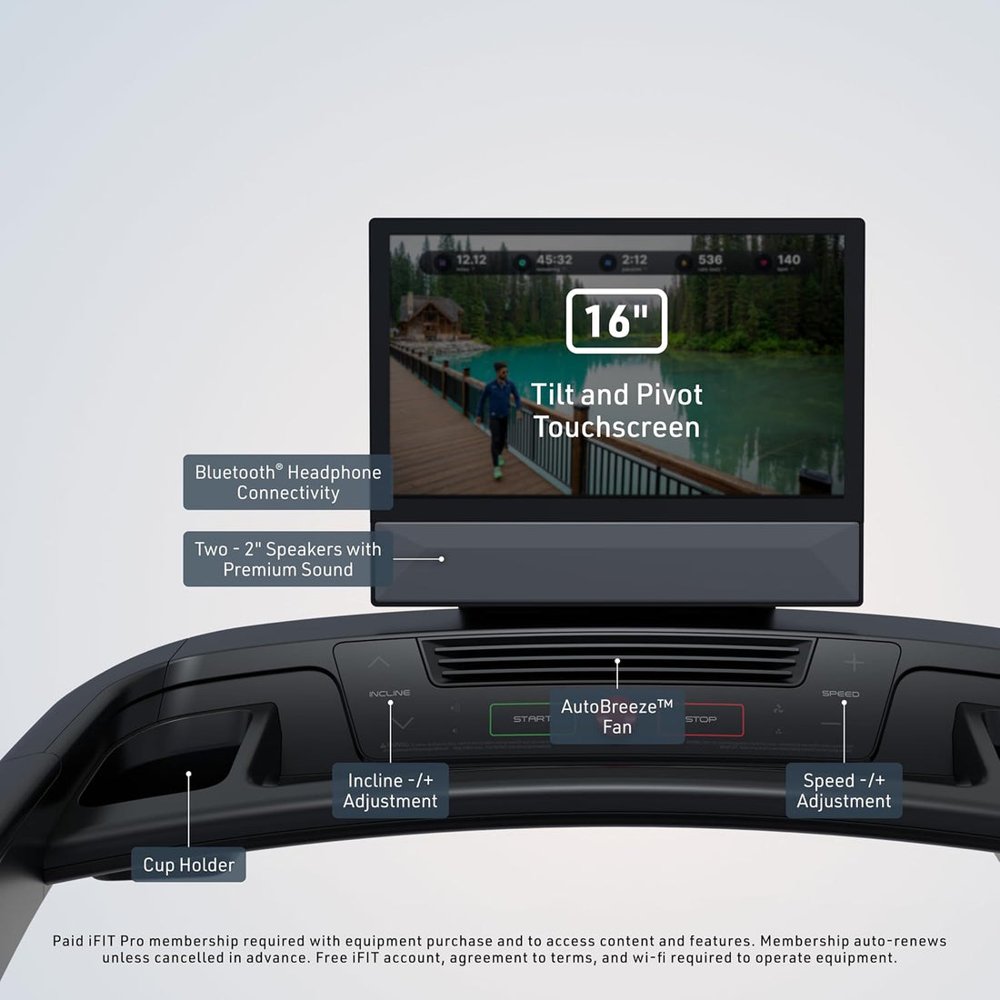 Premium NordicTrack T Series - Home Workout Treadmill