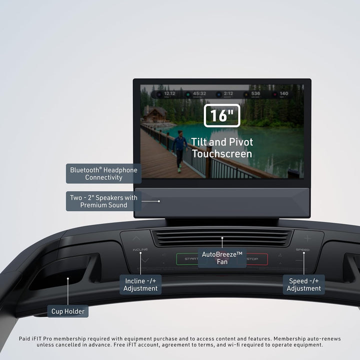 Premium NordicTrack T Series - Home Workout Treadmill