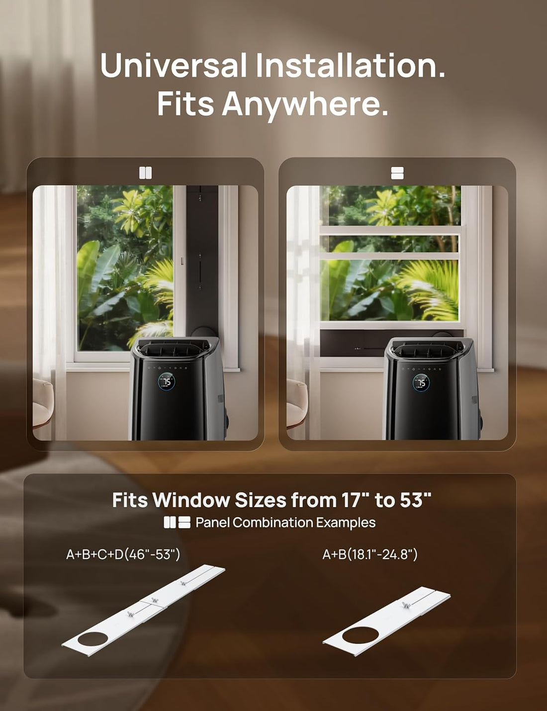 Portable Air Conditioner App/Voice Control Smart AC Unit for Bedroom