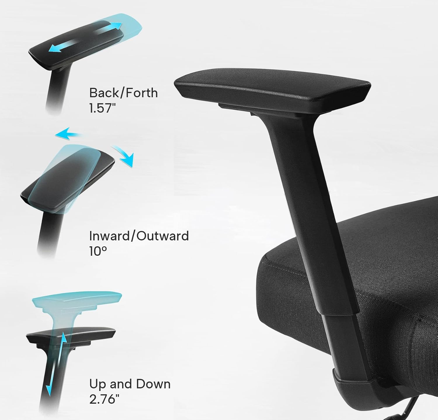New Mesh Gaming Chair with Adjustable Lumbar Support – High Back Gamer office Chair