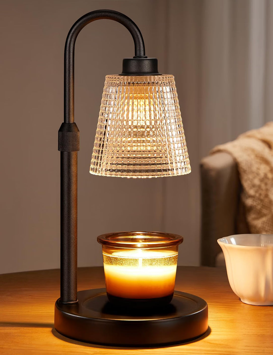 New Candle Warmer Lamp with Timer – Electric Candle Melter Lamp for Home Décor, Fragrance & Birthday Gifts for Women