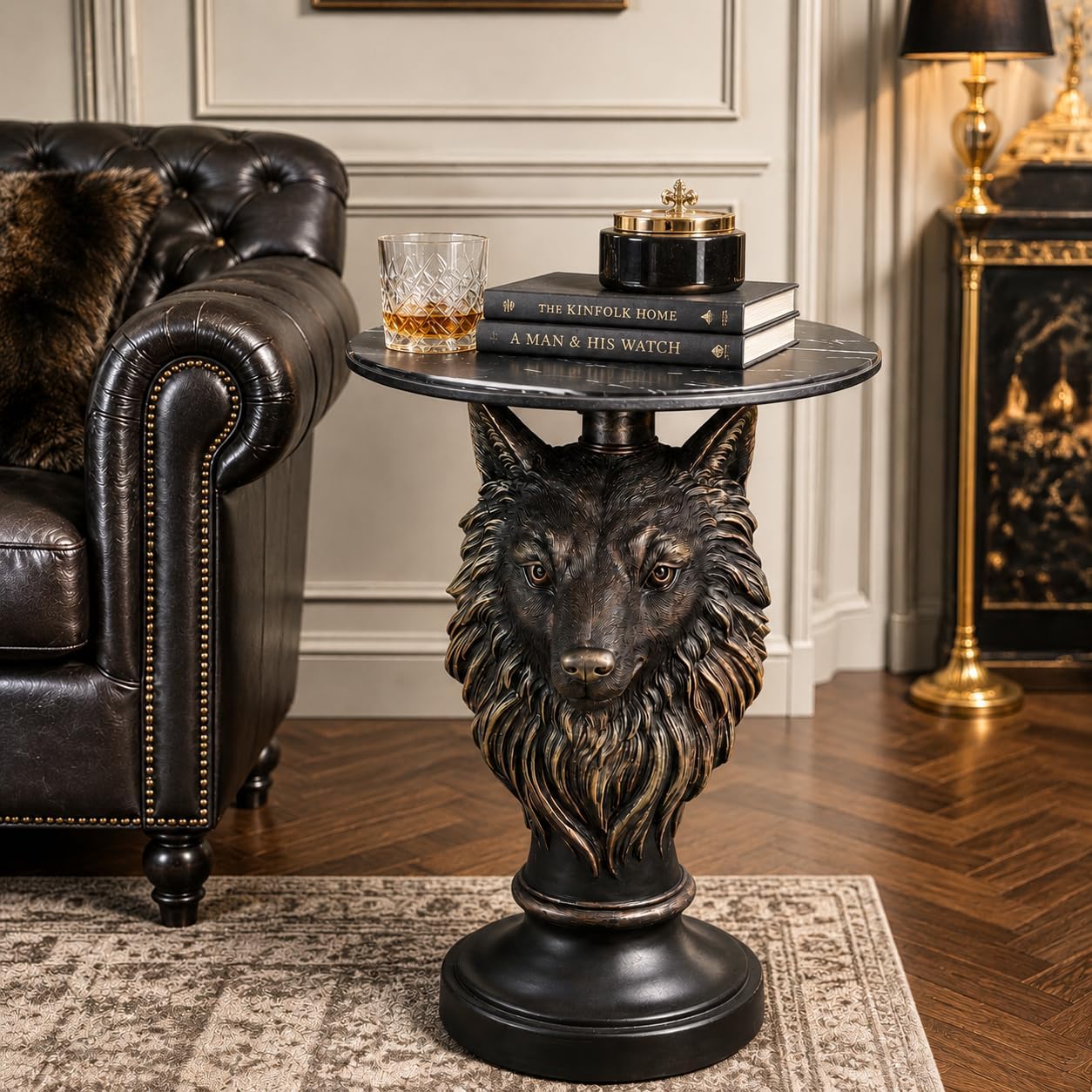 Luxury Home Accent for Living Room, Bedroom & Entryway -  Sculpture Furniture