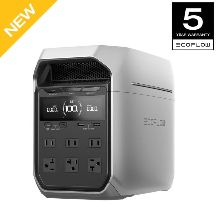 Mini Power Station DELTA 3+ ,1024Wh LFP Batter Solar Generator