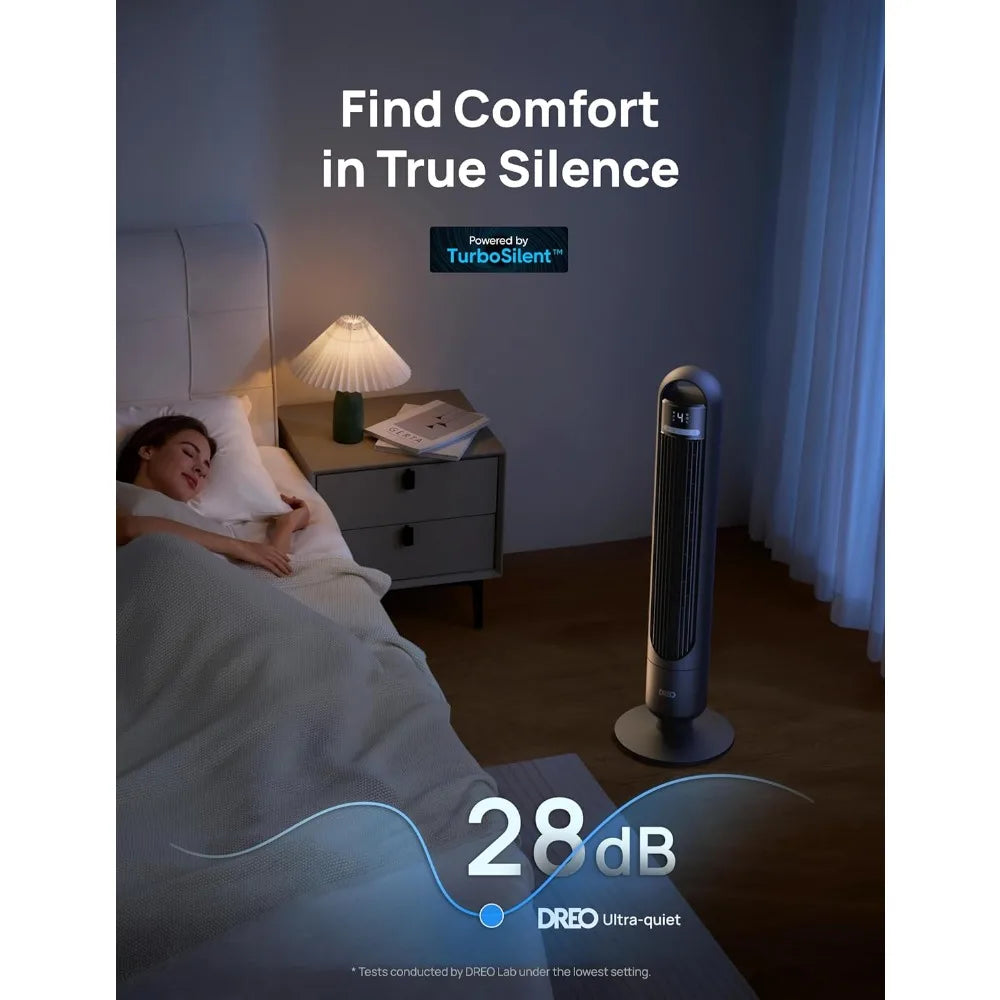 Modern Smart Air Fan Bedroom with Multiple Modes Quiet for Sleep