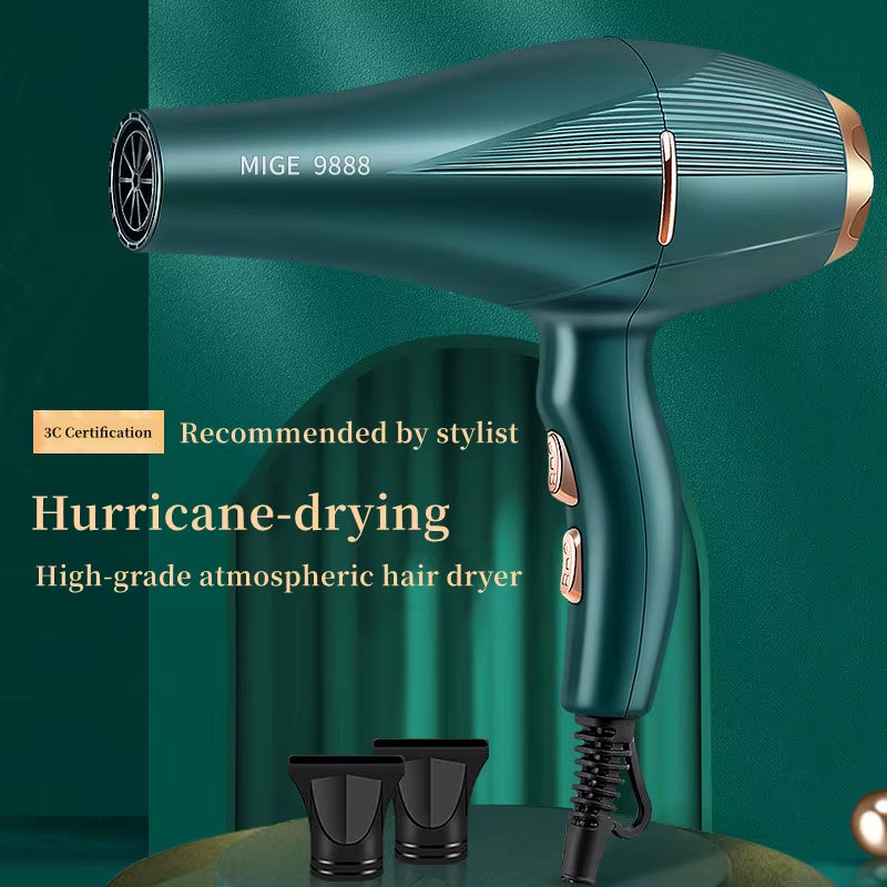 New Fashionable High-Speed Hair Dryer High-Power Quick Drying Set 