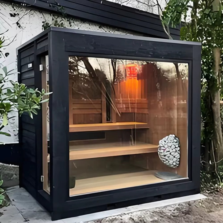 New Luxe Design Outdoor Garden Sauna Room 