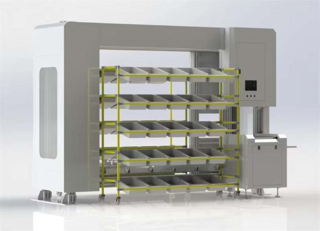 Omnistorage Mini Warehouse Storage Racking High Speed 3D Intelligent Warehousing