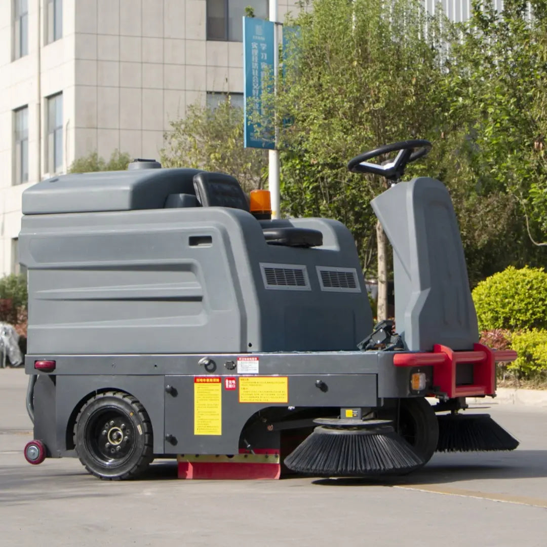 Modern Electric Huge Floor Sweeper Ride on Battery Power Automatic Sweeper