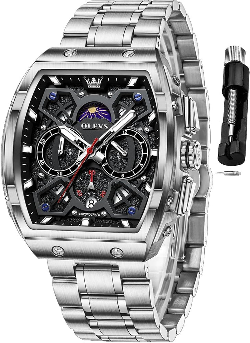 Mens Business Dress Chronograph Waterproof Watch