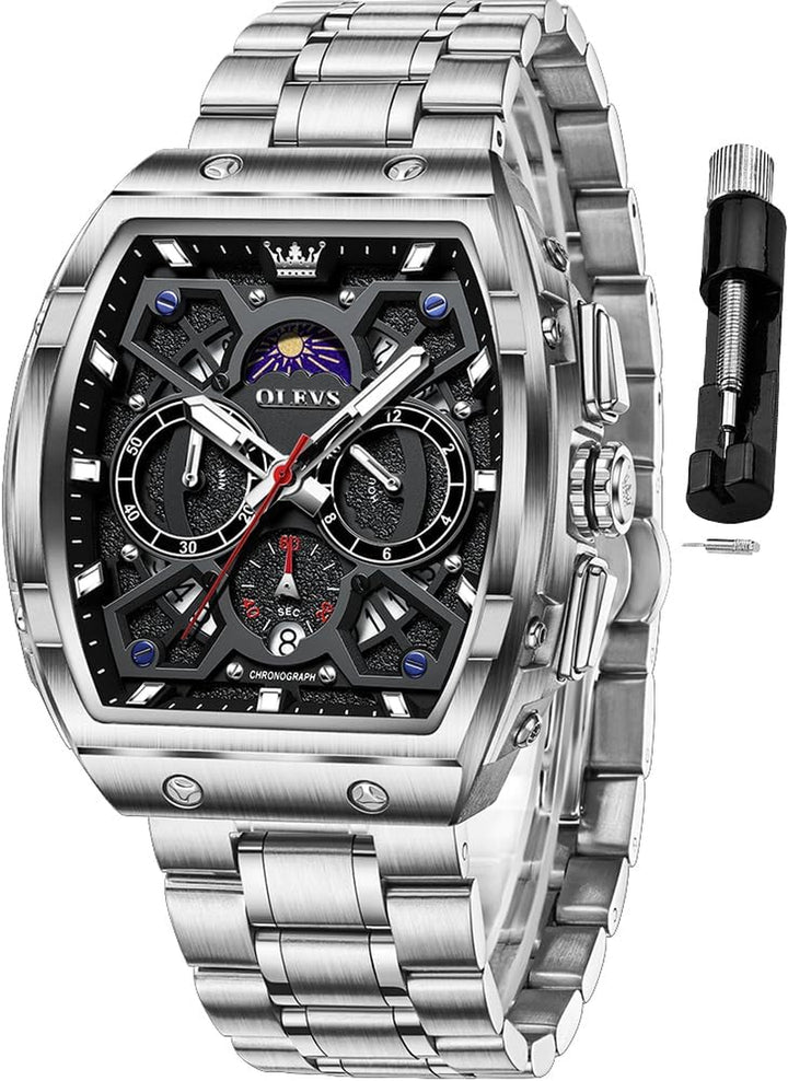Mens Business Dress Chronograph Waterproof Watch
