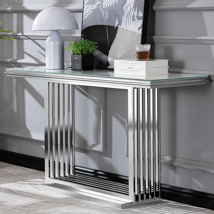 Premium Console Modern Entryway Table Hallway