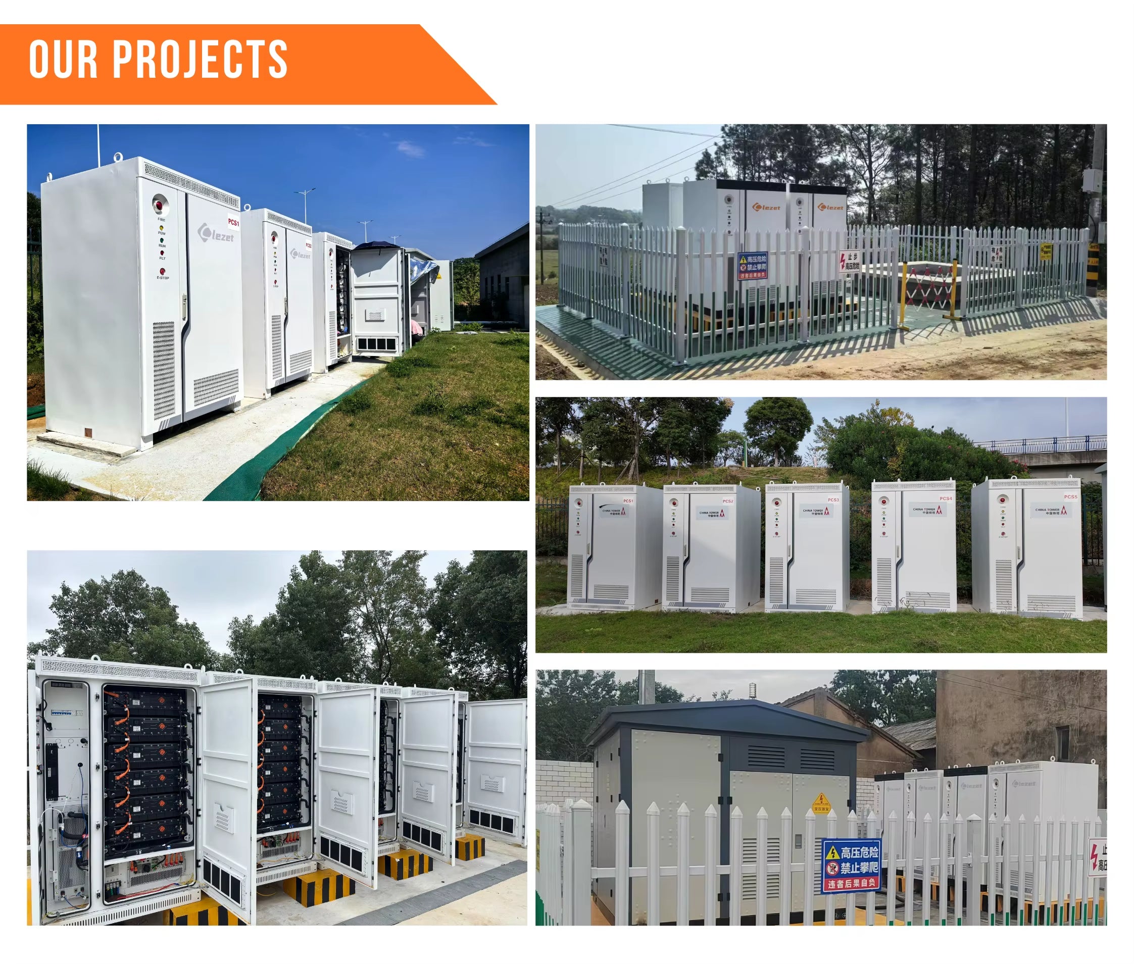Lifepo4 Lithium Ion Battery Hybrid Off-Grid Air Cooling PCS Integrated Energy Storage System 2.5MW Industrial New Energy