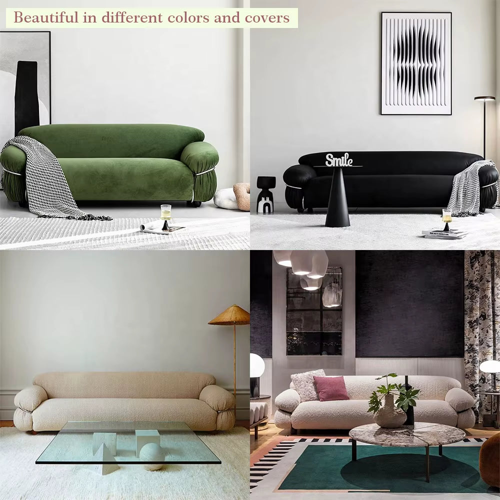 Premium Nordic Modern Couches 3 Seater Sofa