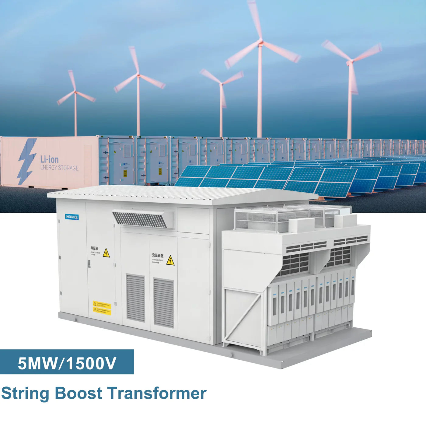 New High Power 5000Kva 35Kv Three-Phase Solar Inverter Transformer