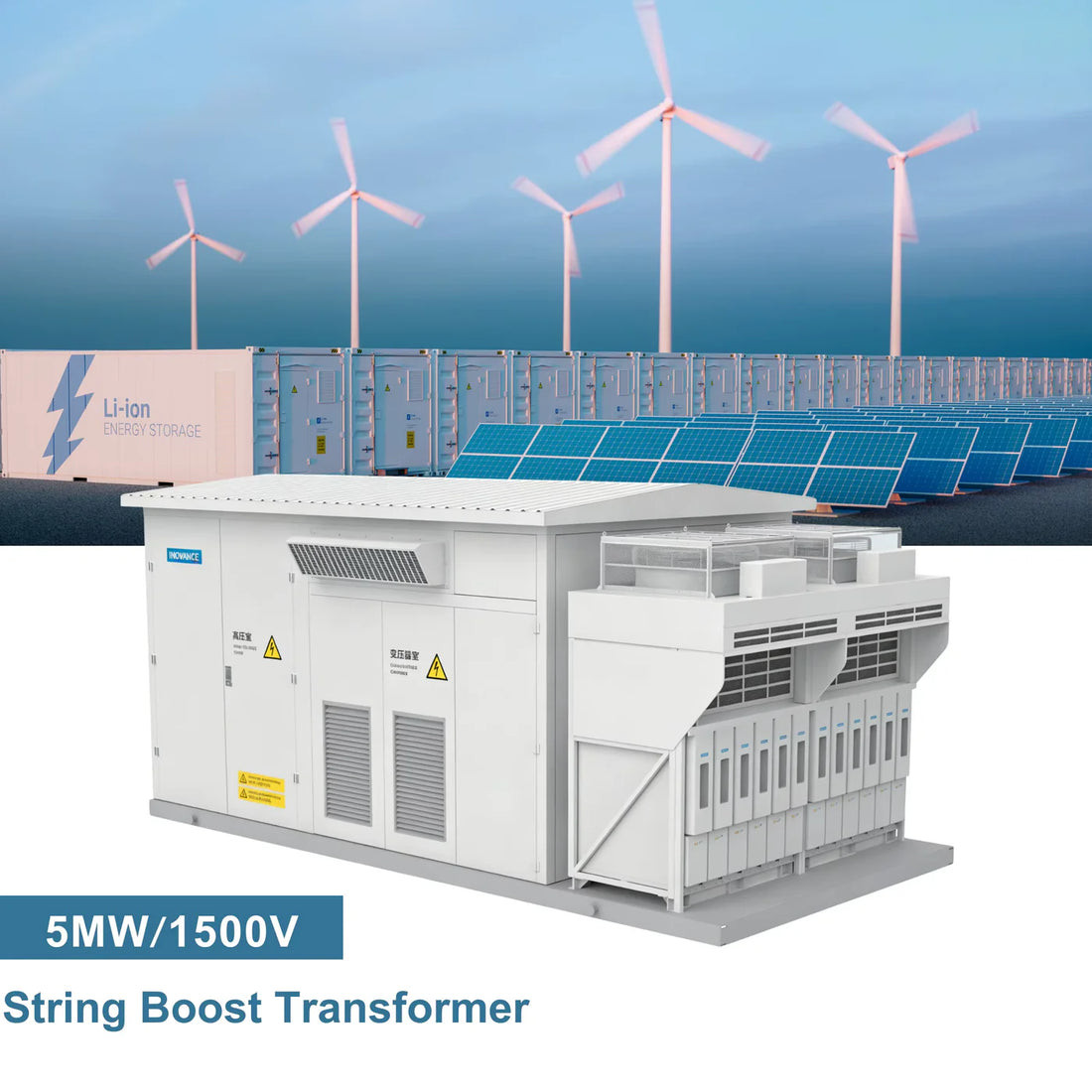 New High Power 5000Kva 35Kv Three-Phase Solar Inverter Transformer