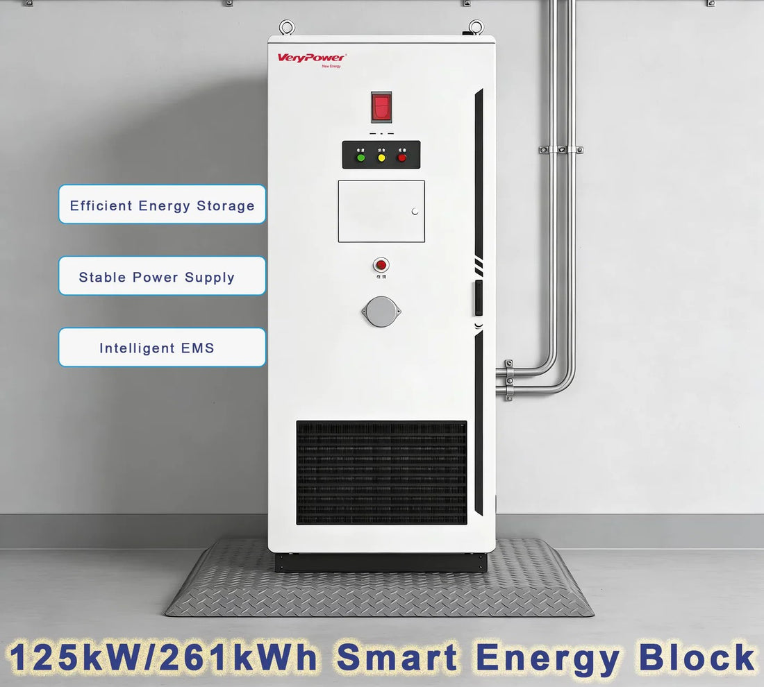 New 100kW 241kWh Battery Storage System – Cabinet with Intelligent EMS Energy Storage Solution