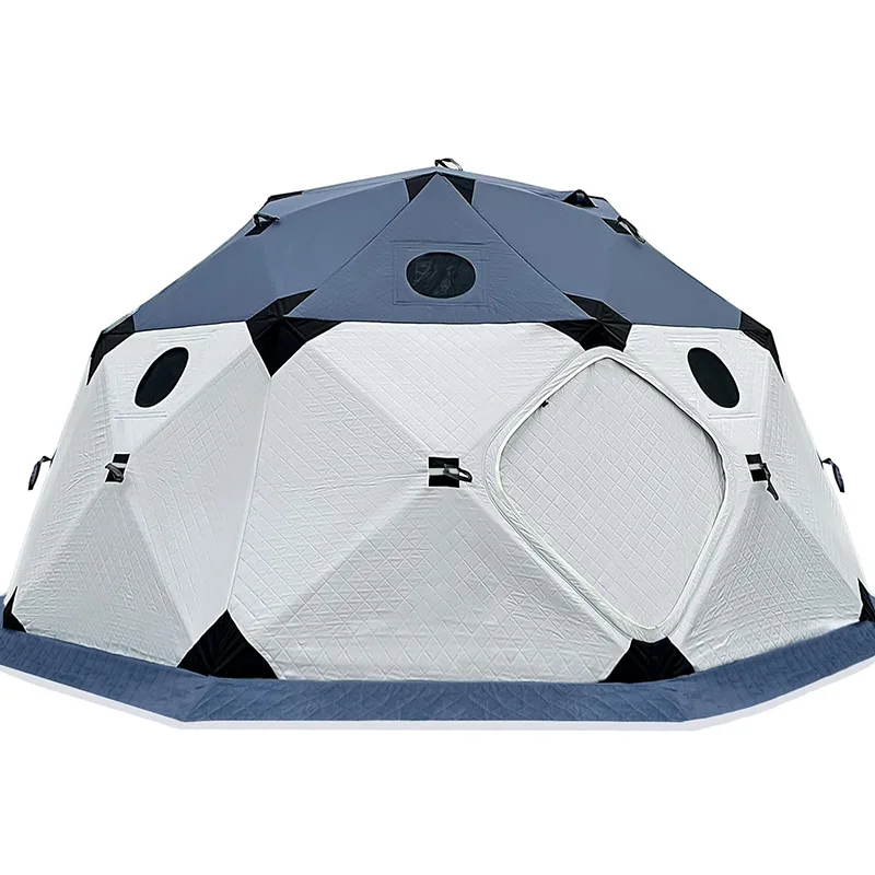 New Outdoor Warm Thick Ice Fishing Cot Tent – Waterproof Winter Fishing Shelter (Cold Resistant)