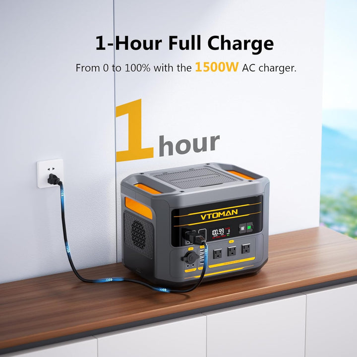 Flashspeed Pro 3600 Portable Power Station, 3096Wh LFP Battery Solar Generator with 400W Solar Panel, 2Hr Fast AC Charge, 25% Efficient, UPS Home Backup with Wheels, for Outdoor RV Emergency