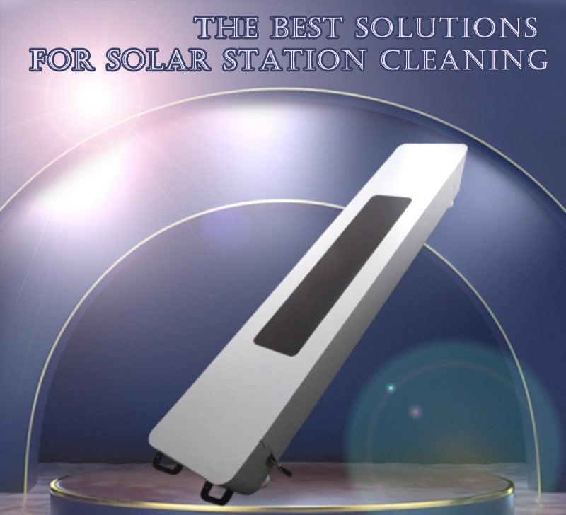 New Solar Panel Cleaning Equip with Lithium Battery for Solar PV System