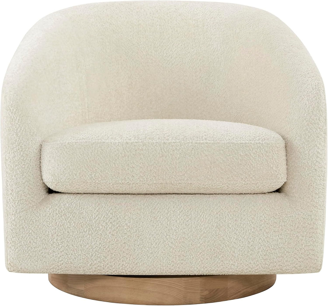 Modern Swivel Accent Chair Set of 2 - Home Living Room Office Decor