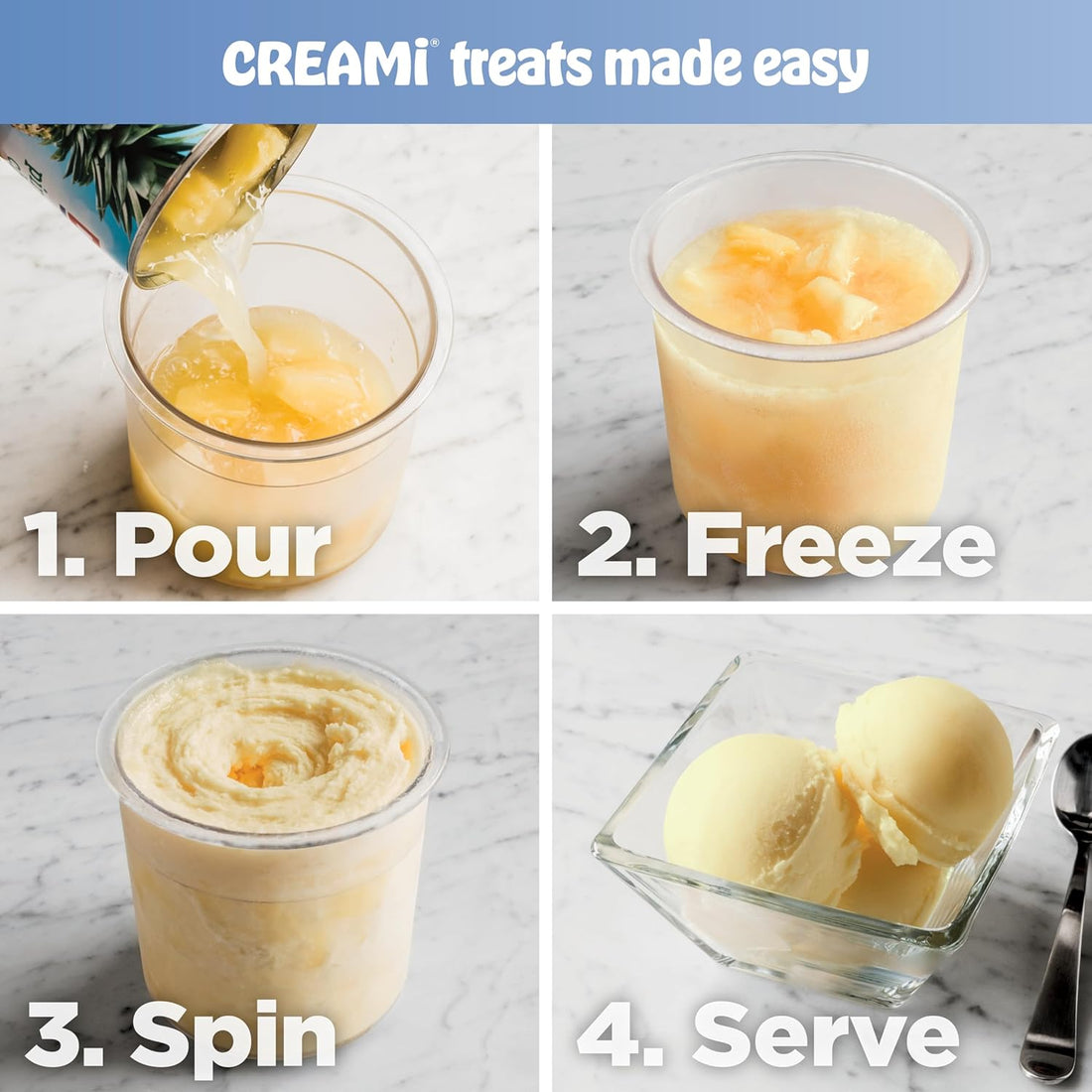 New Multipurpose Ice Cream Maker, for Gelato, Mix-ins, Milkshakes, Sorbet, Smoothie Bowls & More, 7 One-Touch Programs