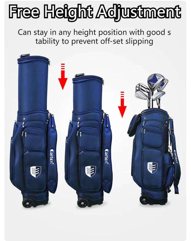 Modern Multifunctional Golf Stand Bag Waterproof Large Capacity 