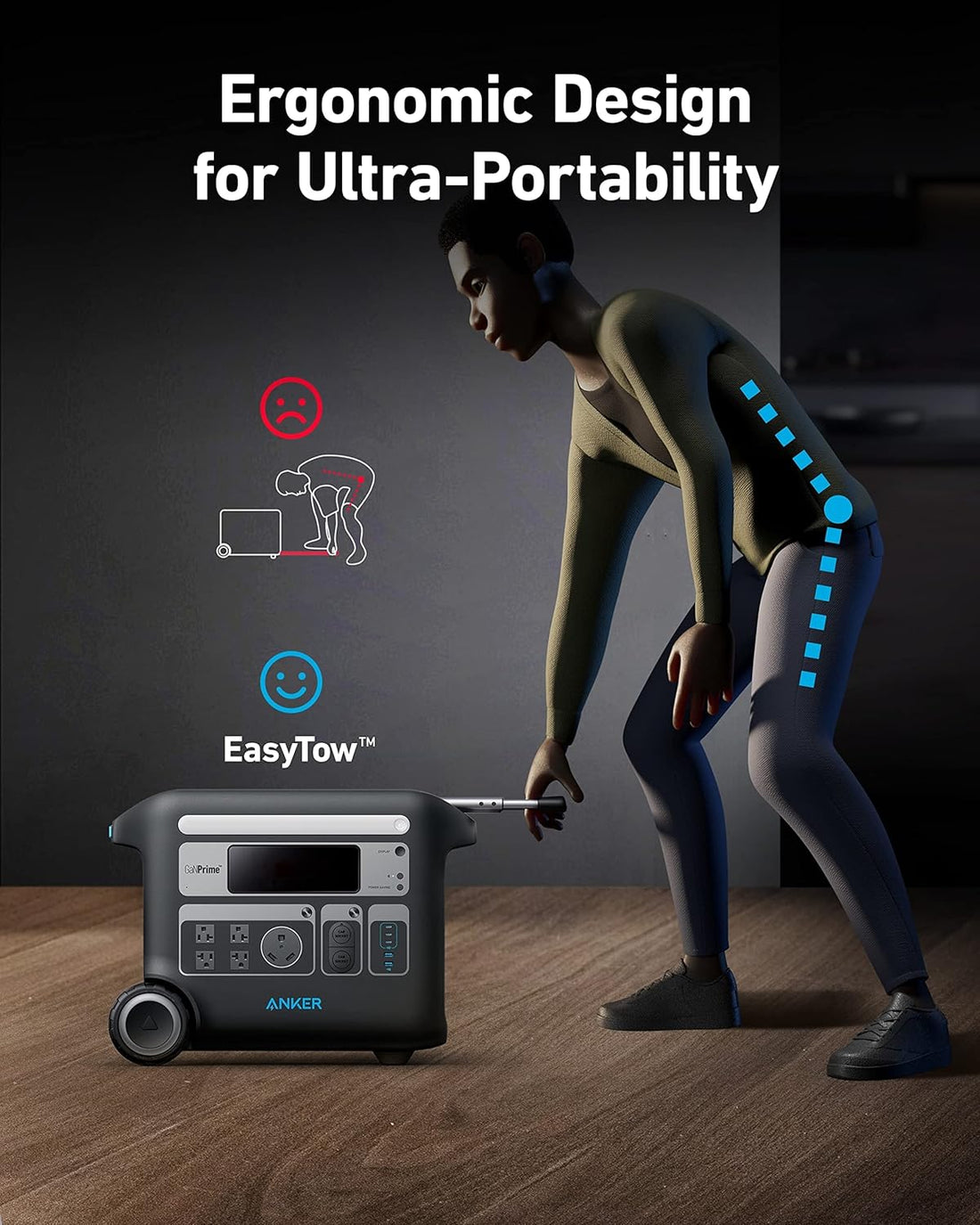 New prime F2000 Portable Power Station, Powerhouse Solar Enabled 