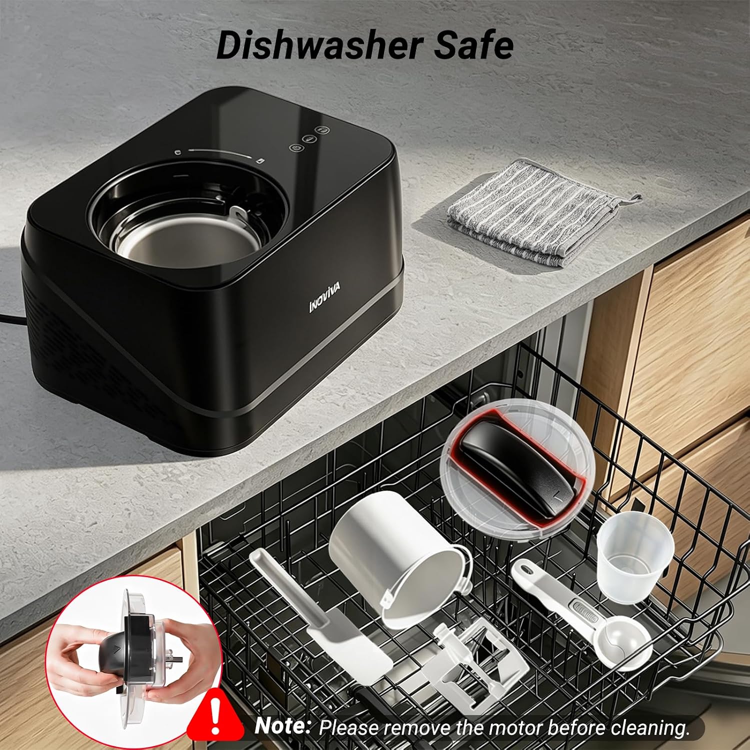 New Smart Trio Ice Cream Maker with Built-In Compressor – No Pre-Freezing