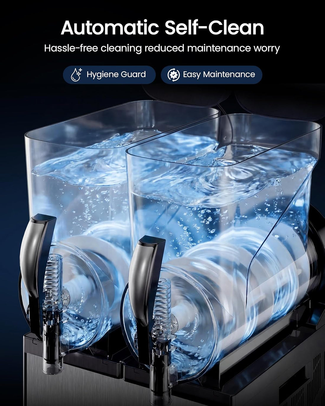 New 30L Double Tank Home - Commercial Slushie Machine –  Smart Controls & LED Display