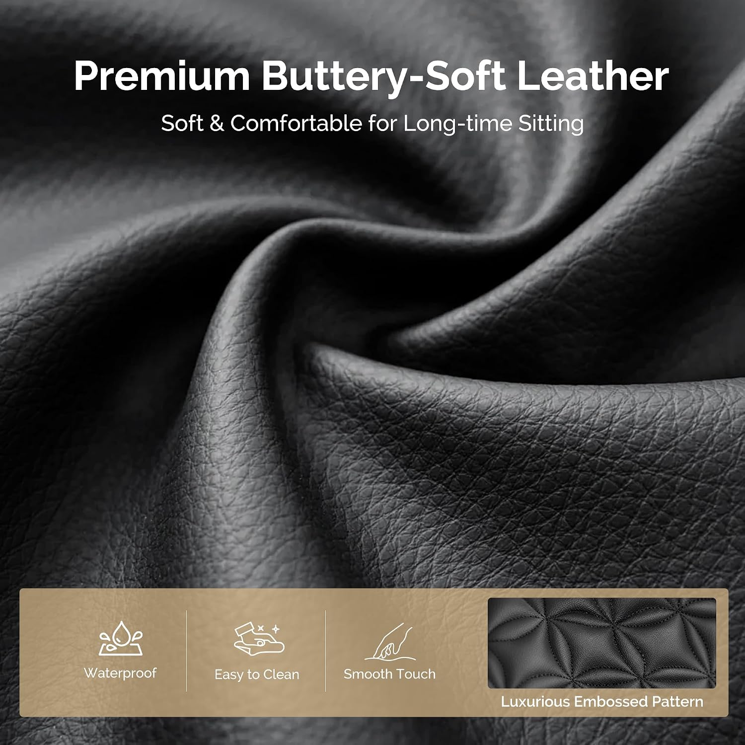Premium High Back Leather Executive Office Gaming Chair
