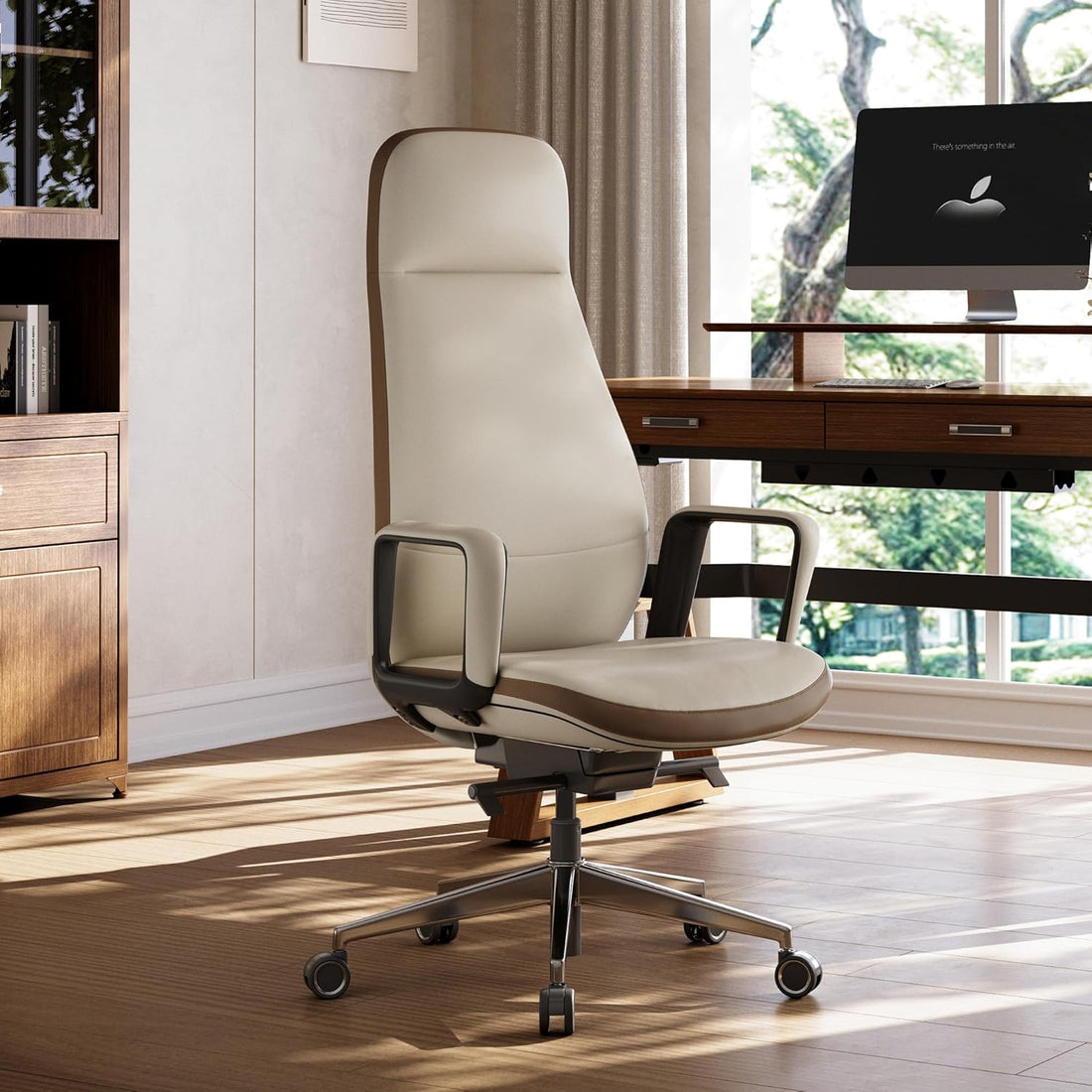 Microfiber Leather Office Chair, Executive Office Gaming Chair