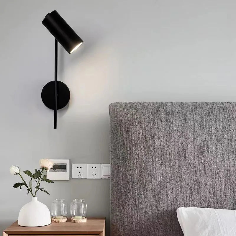 New Rotatable Hotel Bedroom Wall Lamp Iron Frame  LED Reading Lights
