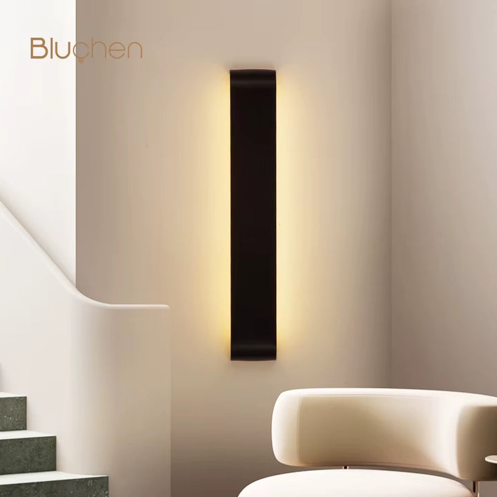 Led Wall Sconce Light Decor Wall Lamp Living Room Bedroom Indoor Wall Light for Home Brushed Aluminum Wall Lighting Fixture